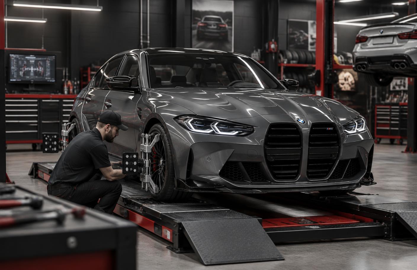 BMW G80 M3 at Auto Recon Center